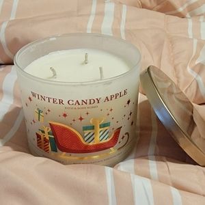 Bath & Body Works Winter Candle Apple 3 Wick Candle